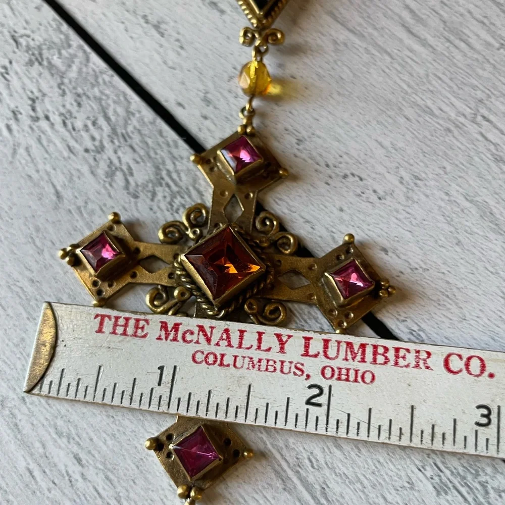 VSA Designs Rare ‘90’s Rosary necklace or belt, extraordinary, versatile piece. - Picture 14 of 14